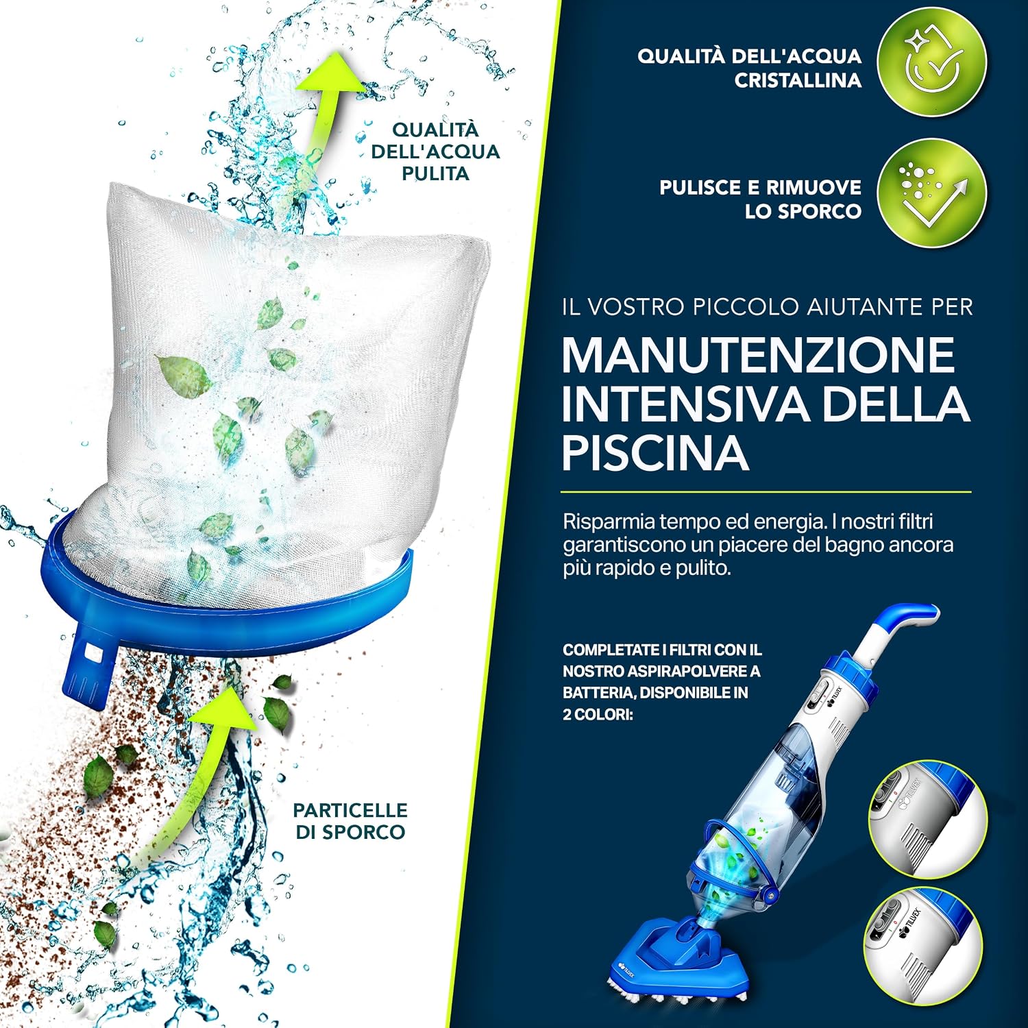 Detalle 2 de tillvex Filtri di Ricambio 15 m³ 🧽