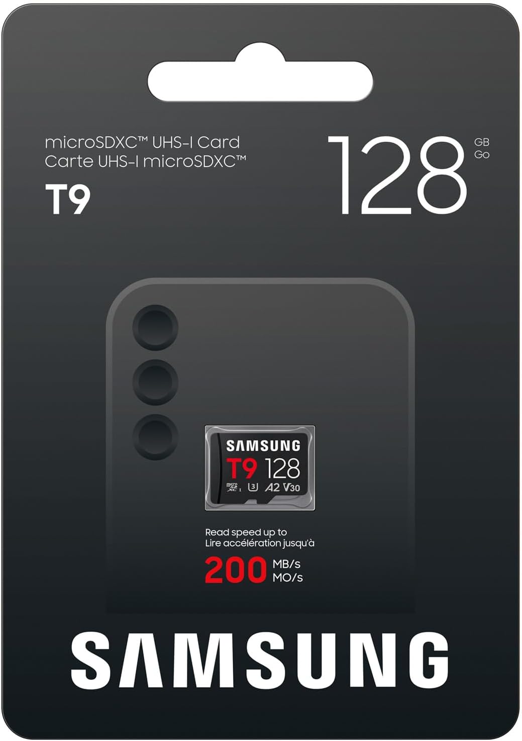 Thumbnail 2 de Samsung T9 microSD-Karte (128 GB) – Für Drohnen, Action-Kameras und 360°-Aufnahmen