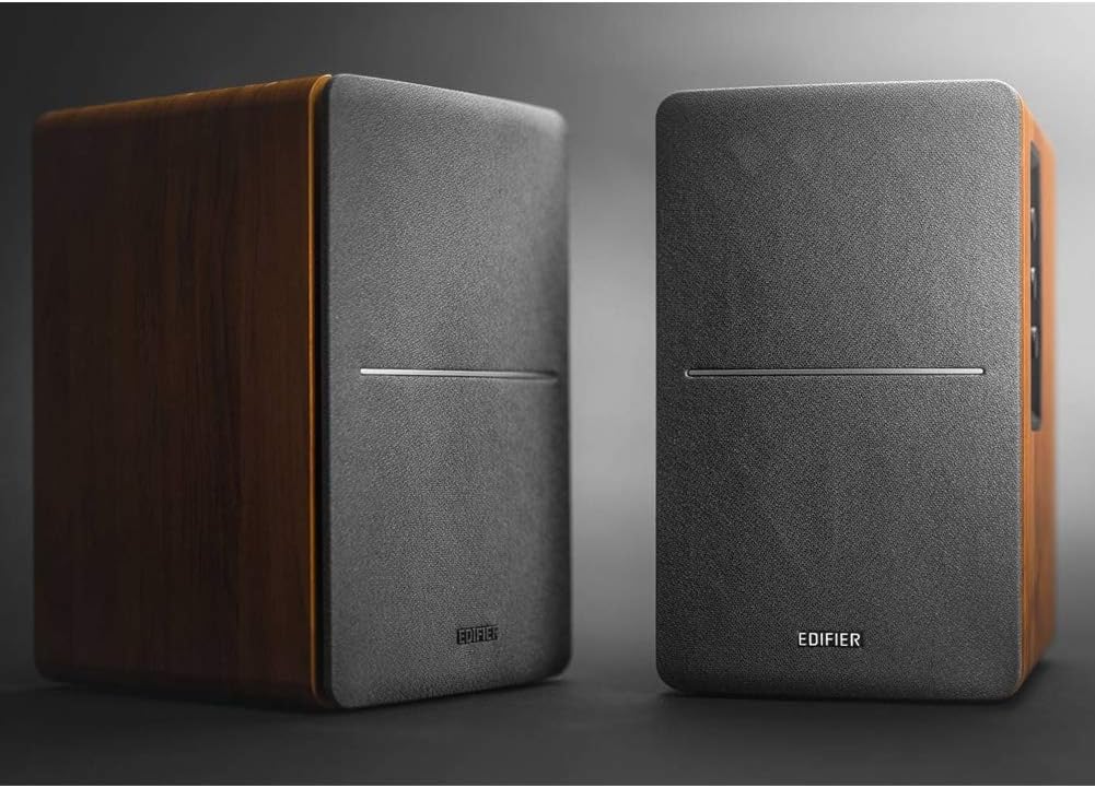 Detalle 2 de Edifier R1280DB: Diffusori da scaffale attivi con Bluetooth e ingresso ottico