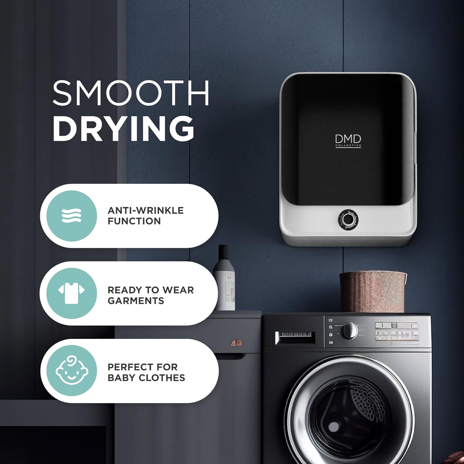 Thumbnail 4 de DMD Collective 3kg Mini Vented Tumble Dryer