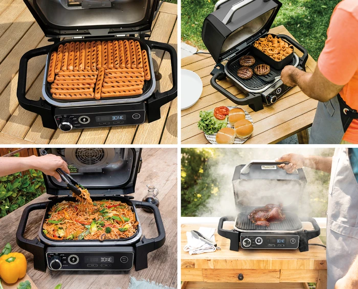 Thumbnail 13 de Ninja Woodfire Outdoor Grill OG701EU inkl. Ninja Woodfire Ständer für ganzjährige Outdoor-Nutzung