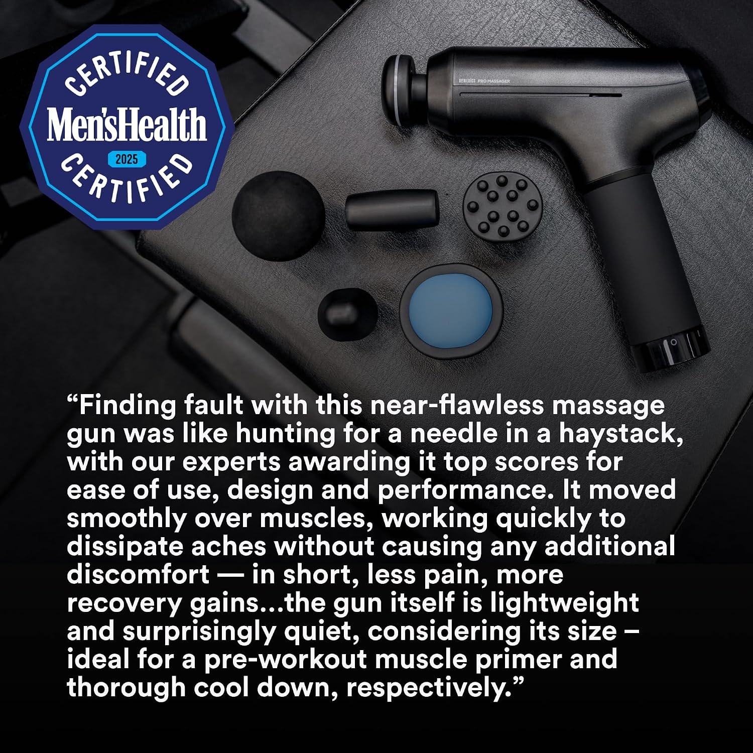 Thumbnail 6 de Homedics Pro Power Handheld Massage Gun 6 heads
