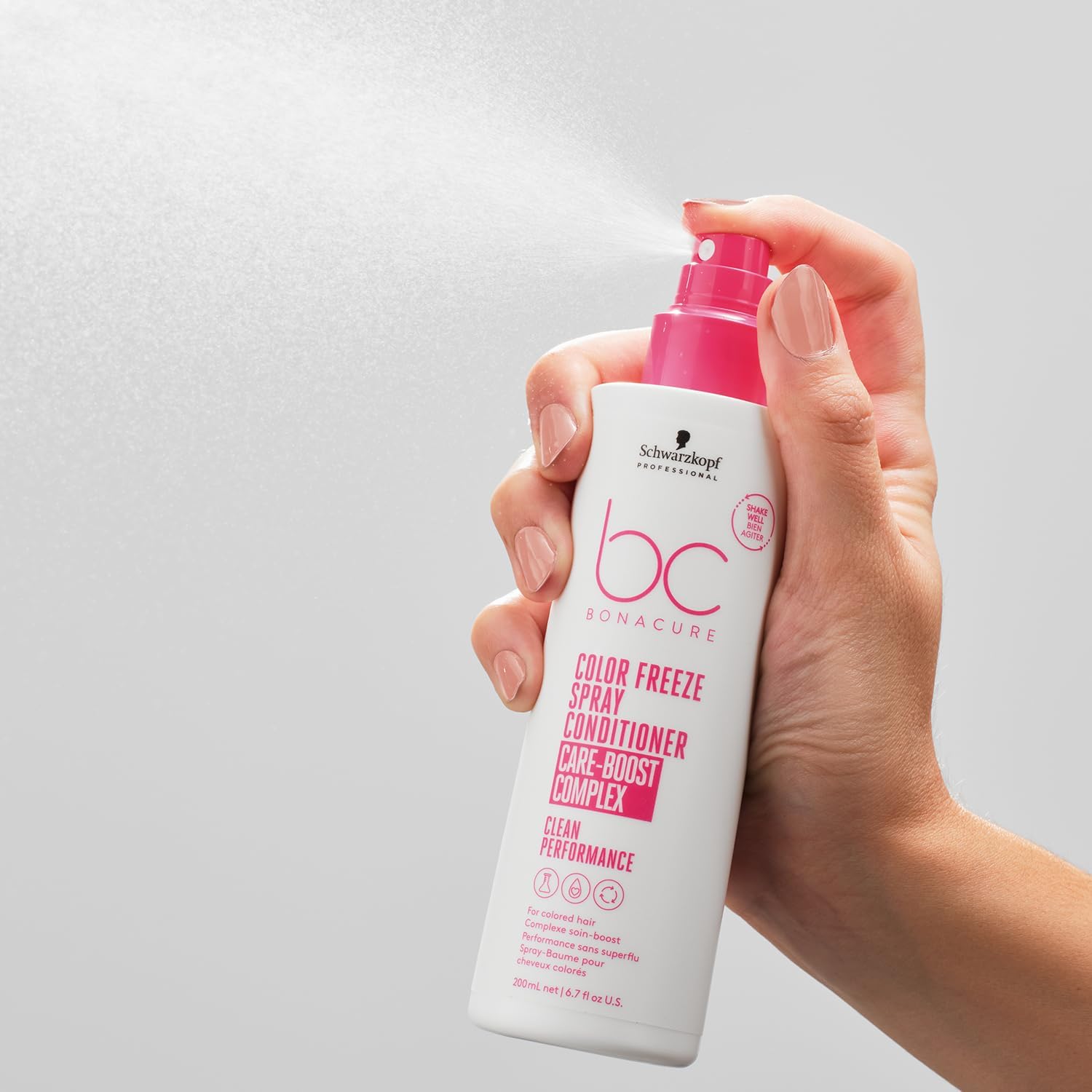 Thumbnail 3 de Schwarzkopf Professional Bonacure Color Freeze Spray Conditioner (200 ml) for porous colour-treated hair