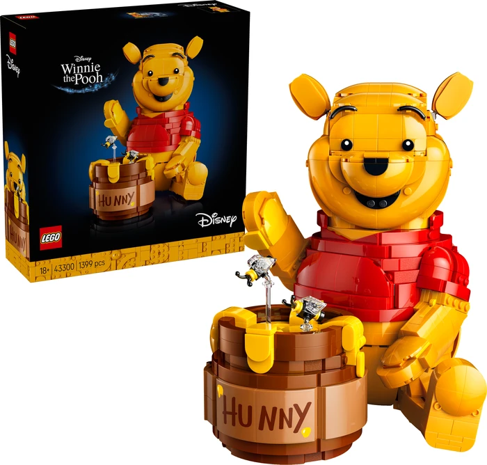 Thumbnail 9 de LEGO Disney Winnie Puuh 43300 – Bär mit beweglichem Kopf und Honigtopf