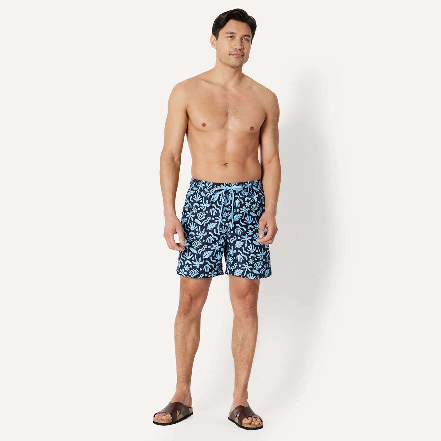 Thumbnail 4 de Amazon Essentials Herren-Badehose mit Netzfutter, Taschen und Kordelzugverschluss