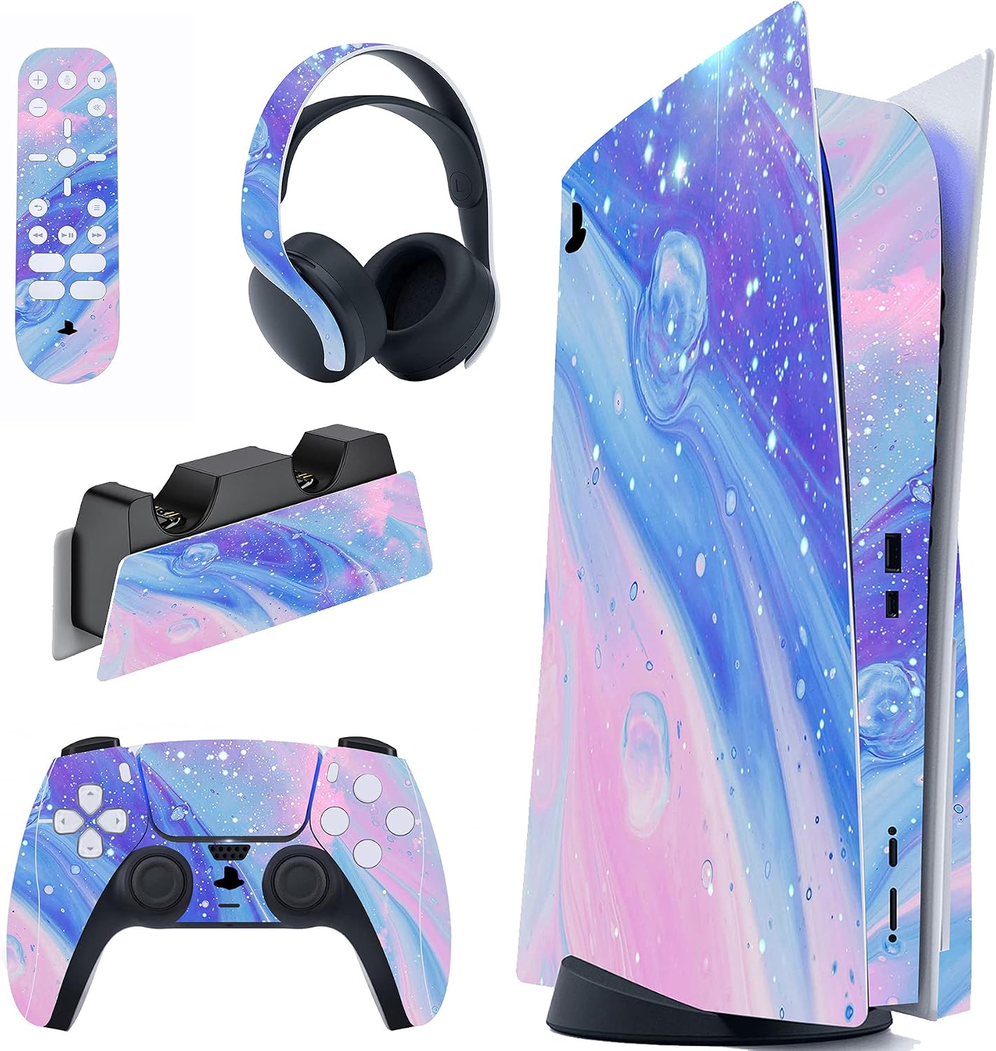 Detalle de PS5 Fantasy Trip skin set, vinyl decals