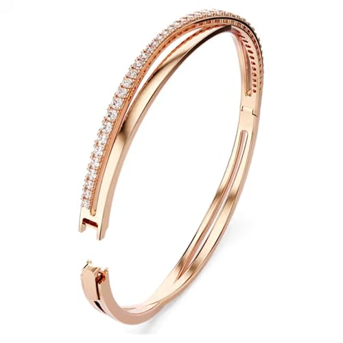 Thumbnail 5 de Swarovski Pulsera Twist, Baño oro rosa 💍