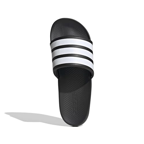 Detalle de Adidas Adilette Comfort 2.0 Slides – Unisex, Core Black/Ftwr White/Carbon, Größe 46 EU