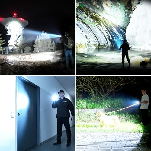 Thumbnail 6 de Blukar Lampe Torche LED Ultra Puissante – Rechargeable 5000 mAh