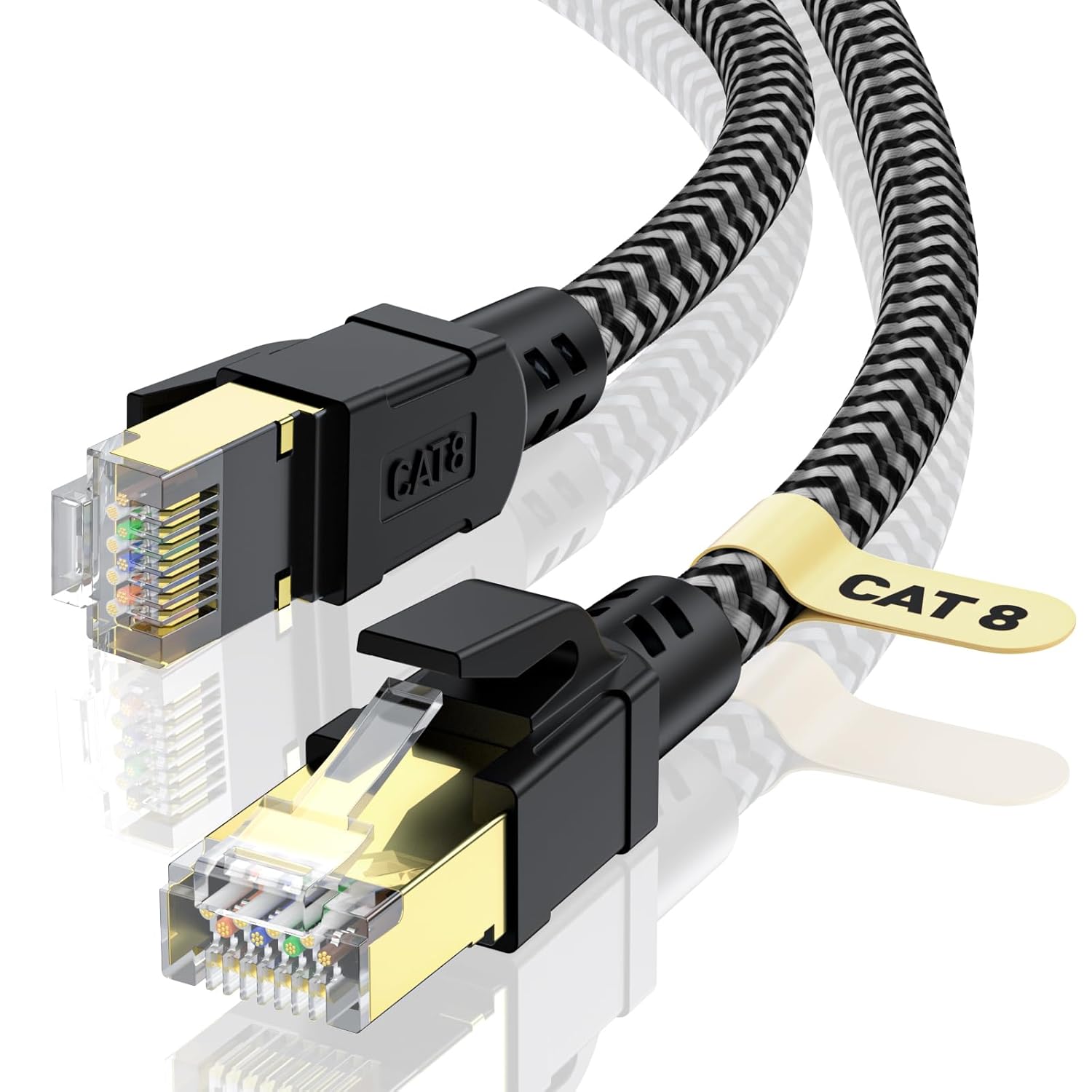 Detalle de CABNEER Cat 8 Ethernet Cable 5m