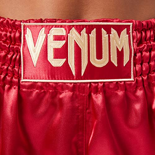 Detalle de Venum Shorts Classic Muay Thai Bordeaux-Or - S