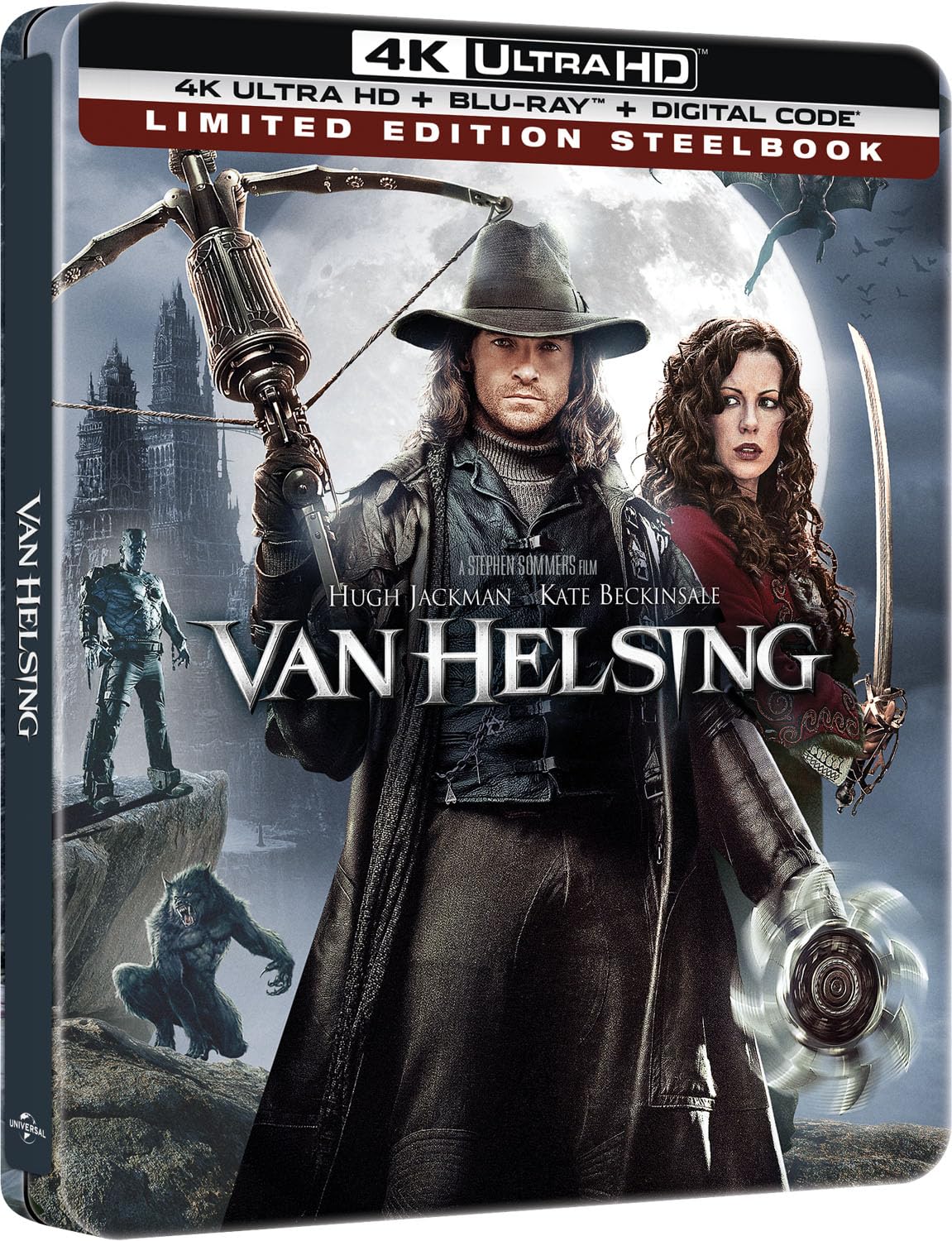 Thumbnail 3 de Van Helsing: Limited Edition Steelbook (4K Ultra HD + Blu-ray + Digital)