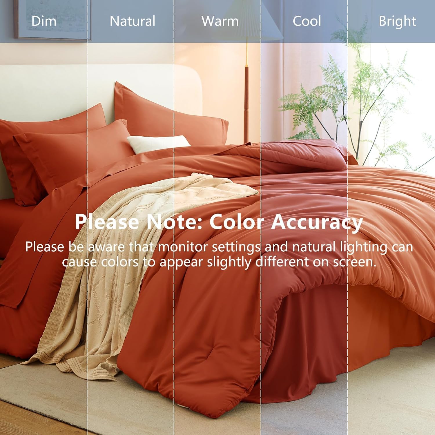 Thumbnail 6 de CozyLux Comforter Set, California King