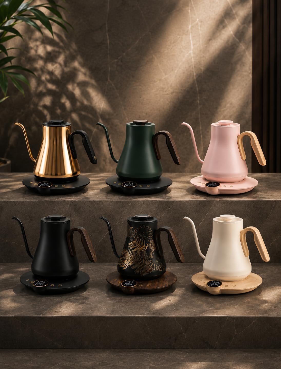 Thumbnail 6 de Cocinare Gooseneck Electric Kettle with ±1°F Precision, 0.9L, 1500W