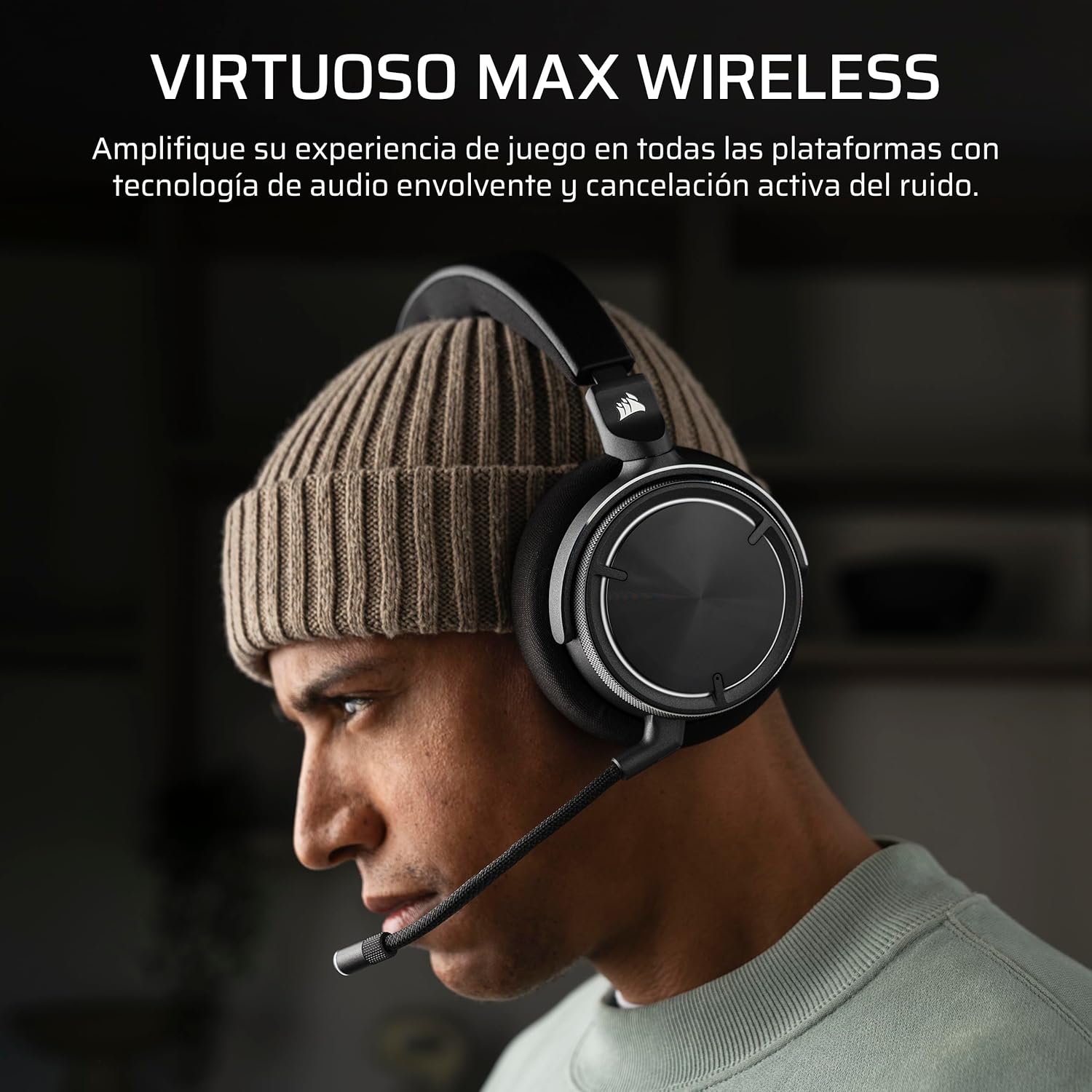 Thumbnail 1 de Corsair Virtuoso MAX Wireless Auriculares Gaming Bluetooth