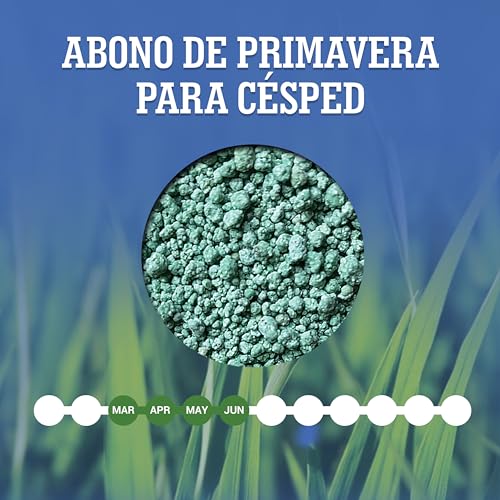 Detalle de LERAVA abono césped primavera (70 m²) – fertilizante de liberación lenta con protección fúngica