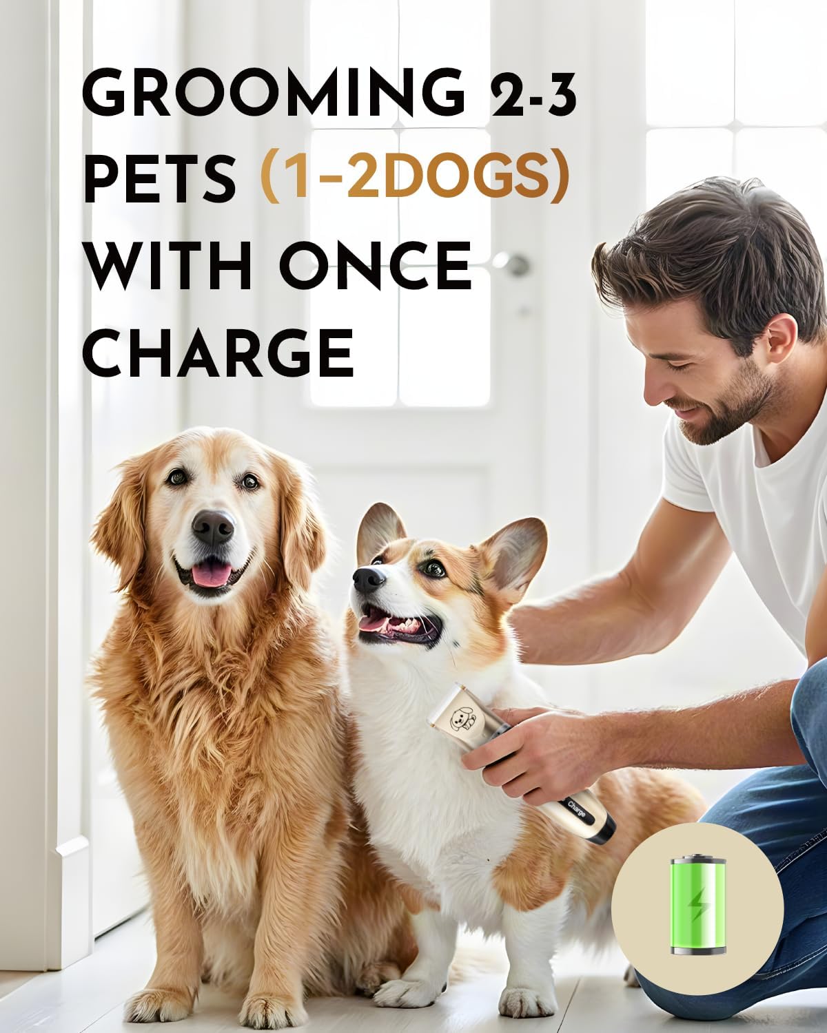 Thumbnail 5 de Dog Clippers Rechargeable Low Noise
