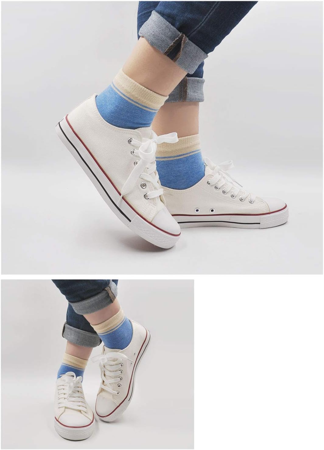 Thumbnail 4 de PUTUO Calcetines cinco dedos 4 pares