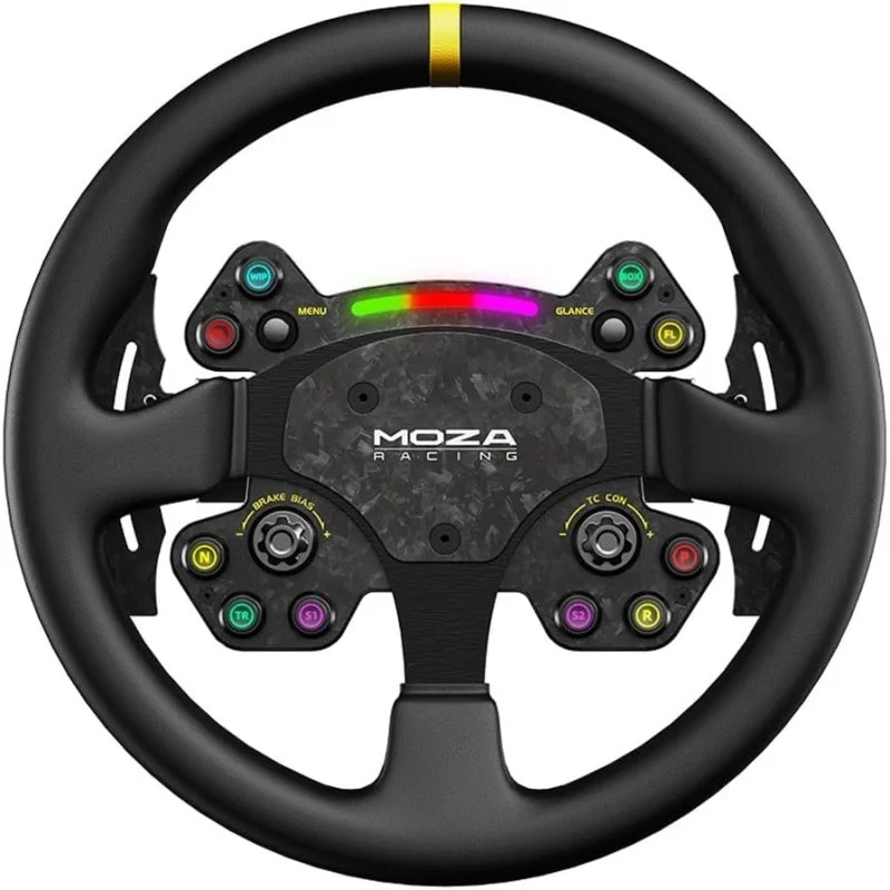 Detalle de moza RS025 Volante RS V2 330 mm