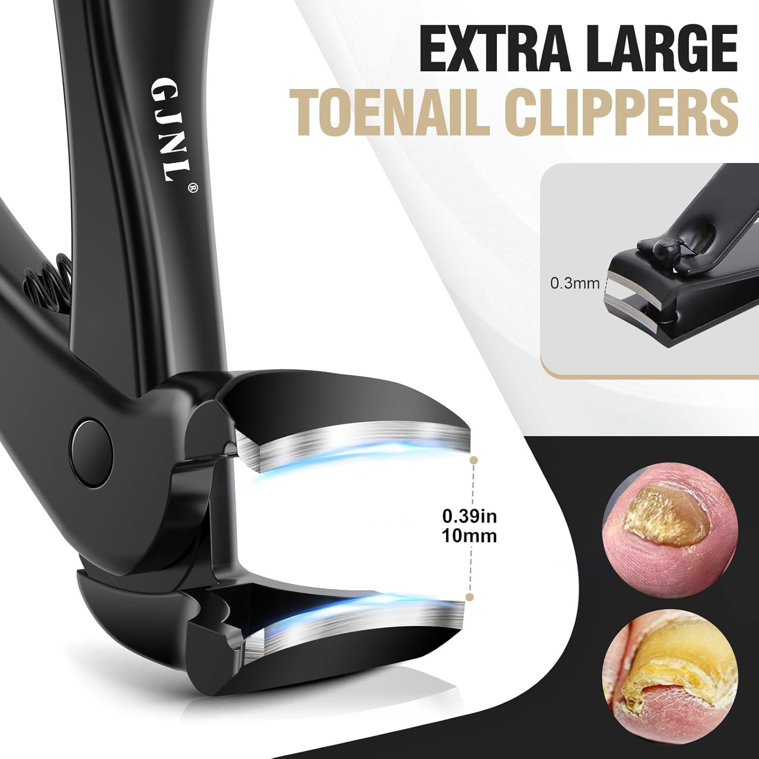 Detalle de Toe Nail Clippers for Thick Nails 10mm