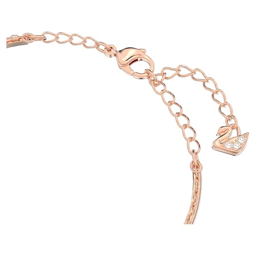 Thumbnail 2 de Swarovski Bracciale rigido Ginger, Bianco, Placcato color oro rosa