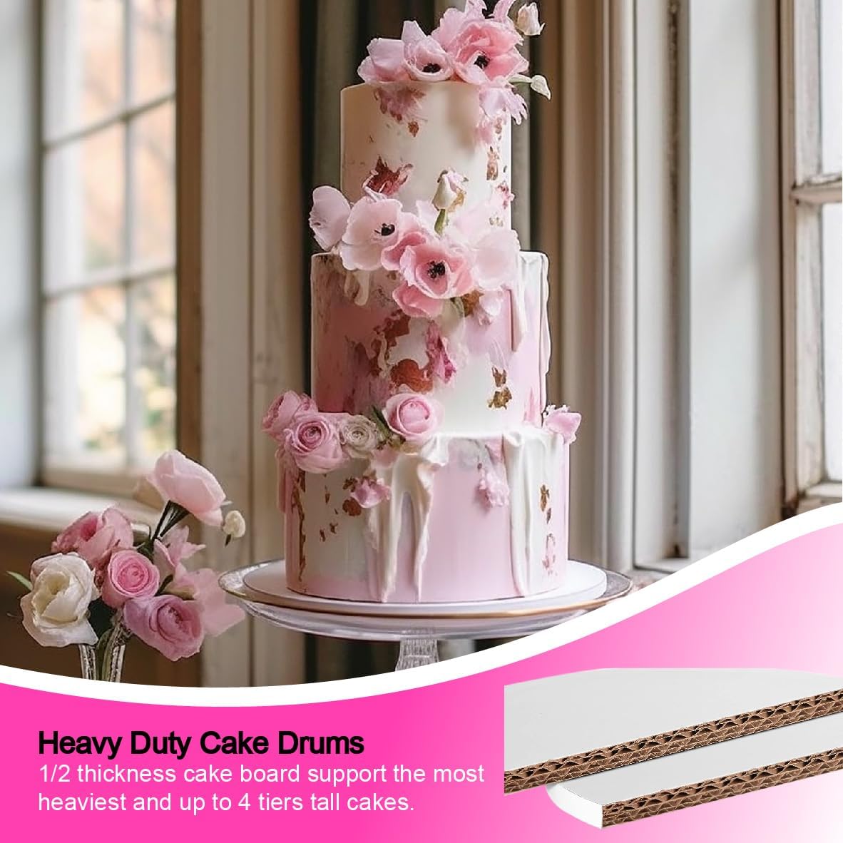 Detalle de ANSSDO cake drums, 8-inch