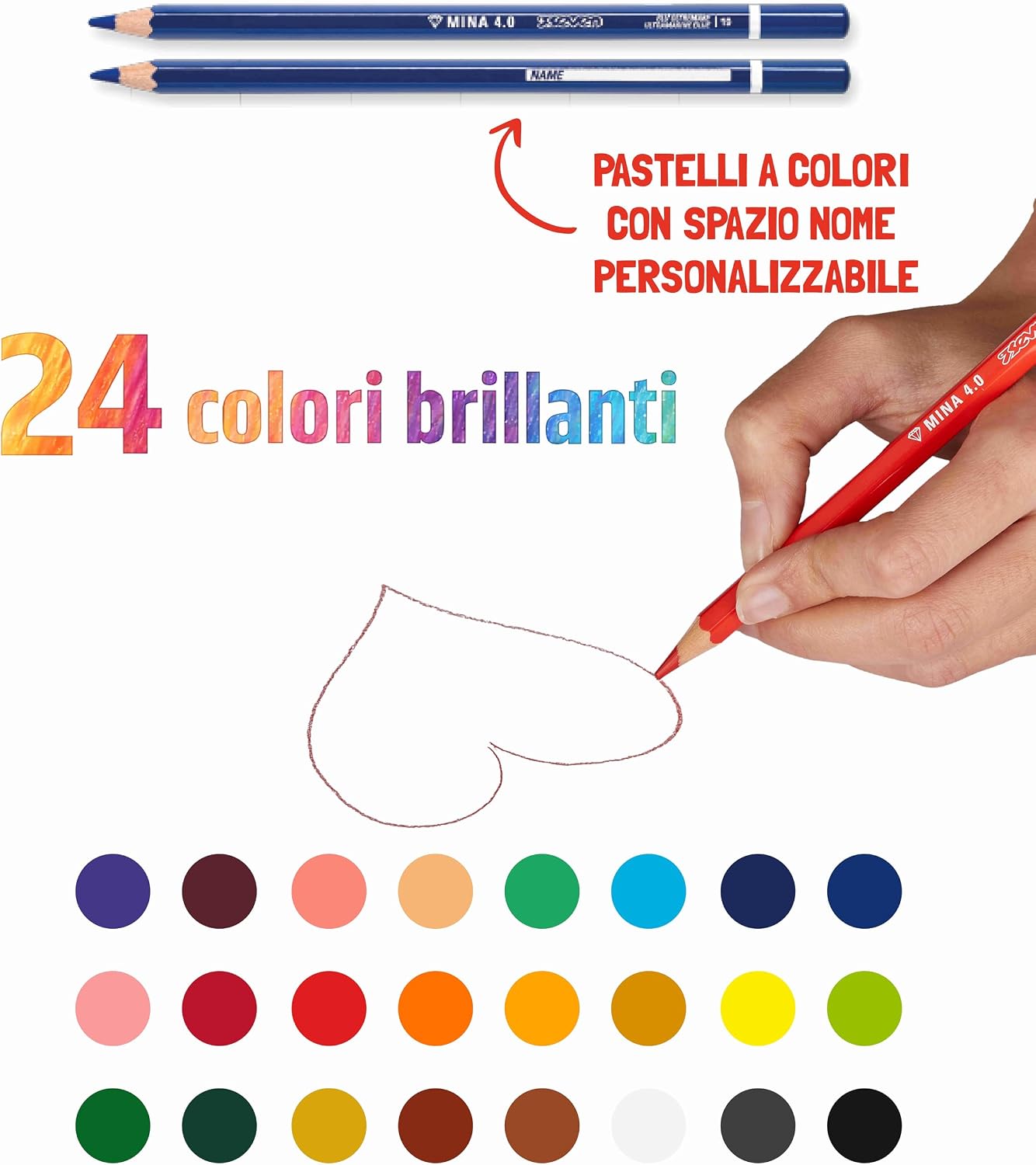 Thumbnail 6 de Seven Matite colorate 4.0, set da 24