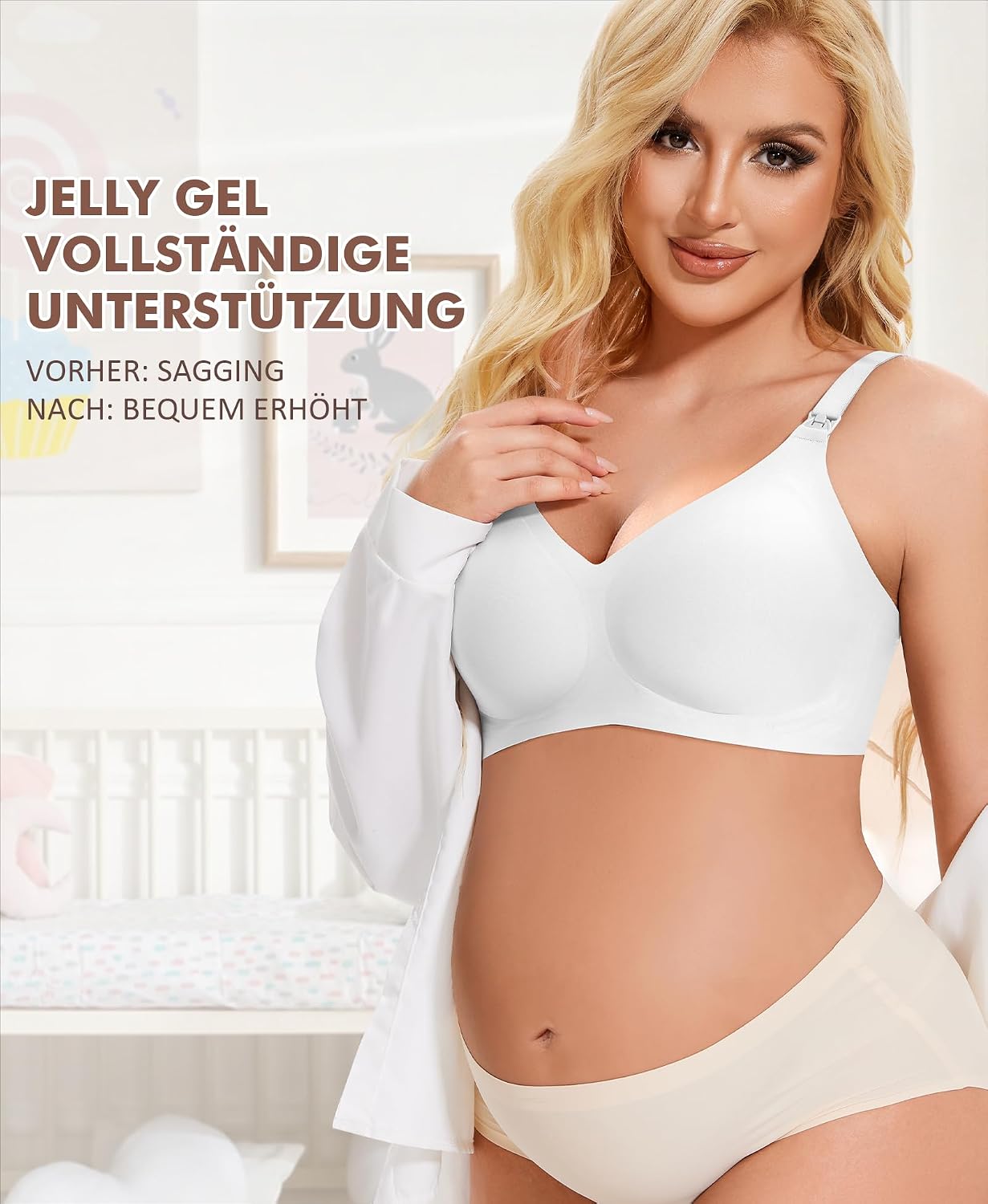 Detalle 2 de Still-BH ohne Bügel für große Brüste