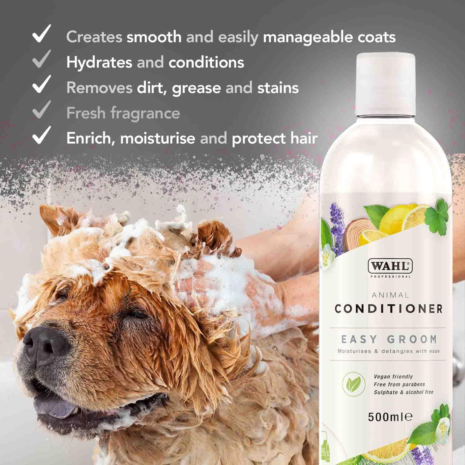 Thumbnail 3 de Wahl Easy Groom Animal Conditioner 500ml — 64:1 Concentrate with Vitamin E