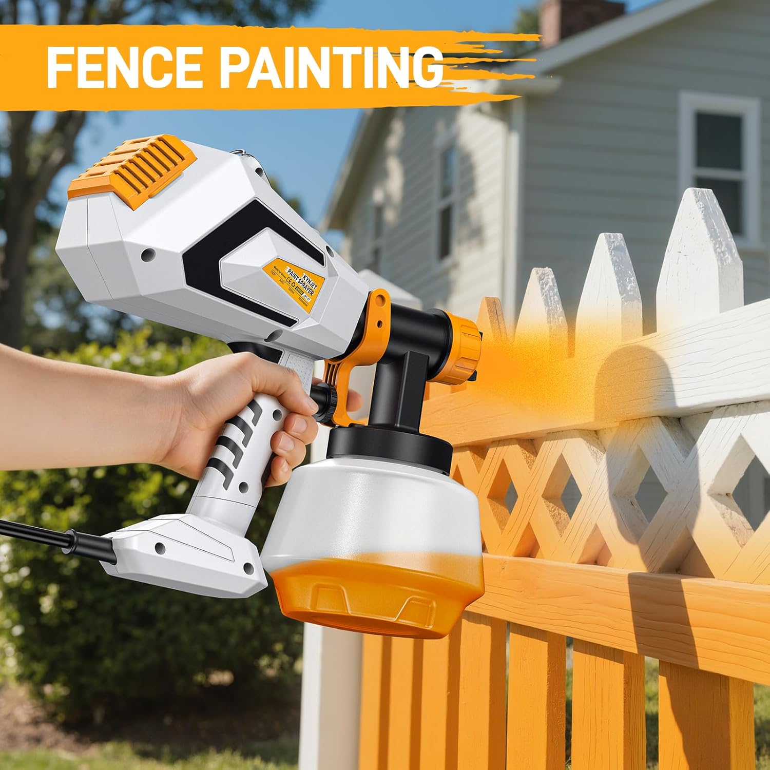 Thumbnail 4 de Fence Paint Sprayer 650W 1200ml HVLP