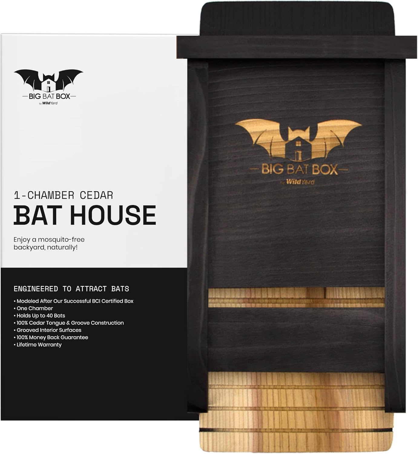 WildYard Fledermauskasten 80 Tiere 🦇
