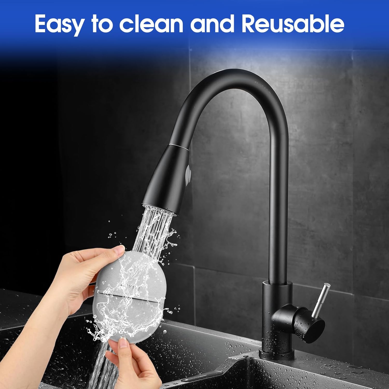 Thumbnail 5 de HoYiXi Microfibre Screen Cleaning Cloth (Grey) for Laptops, Tablets, Phones & TVs