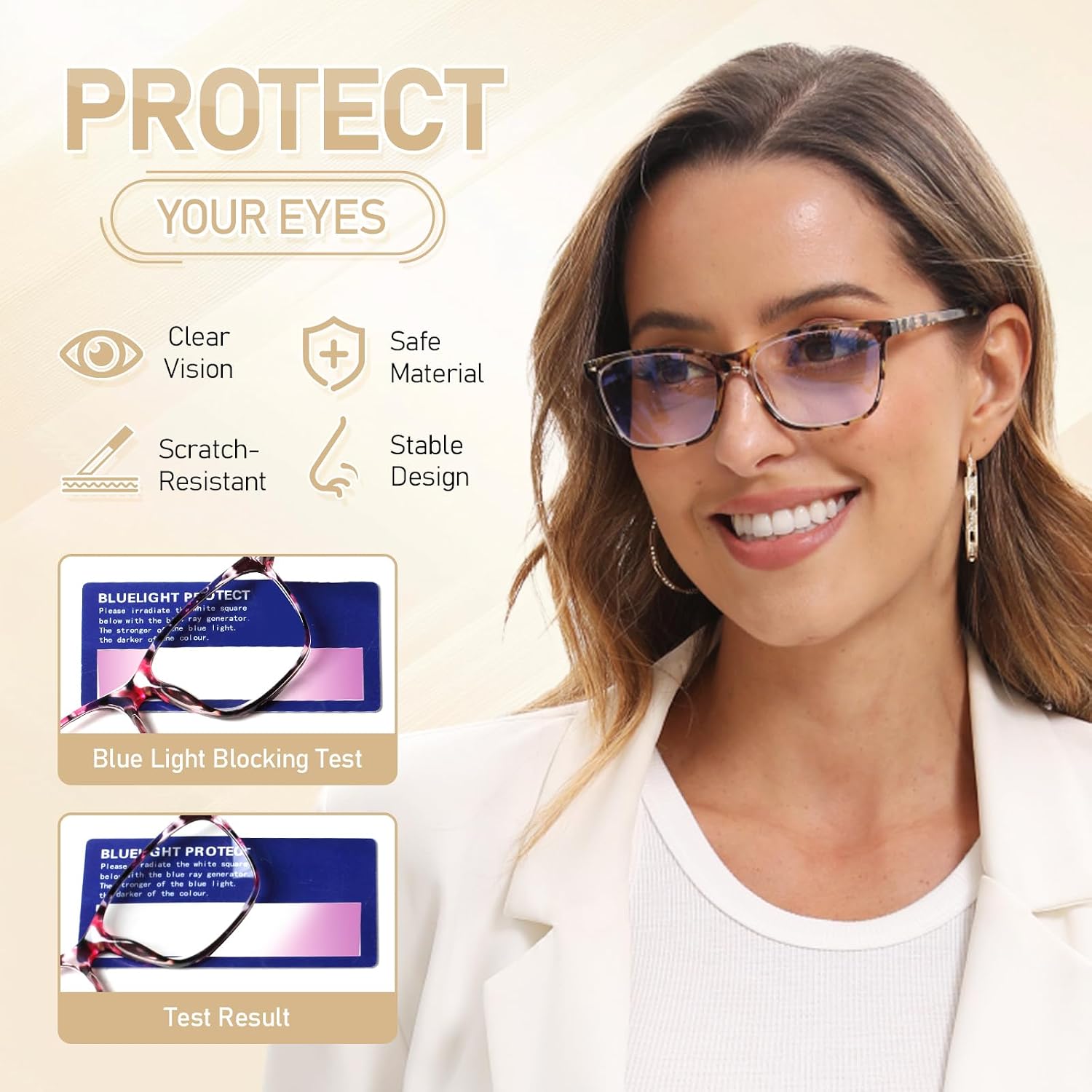 Thumbnail 4 de SIGVAN Ladies Reading Glasses Blue Light Blocking ๐