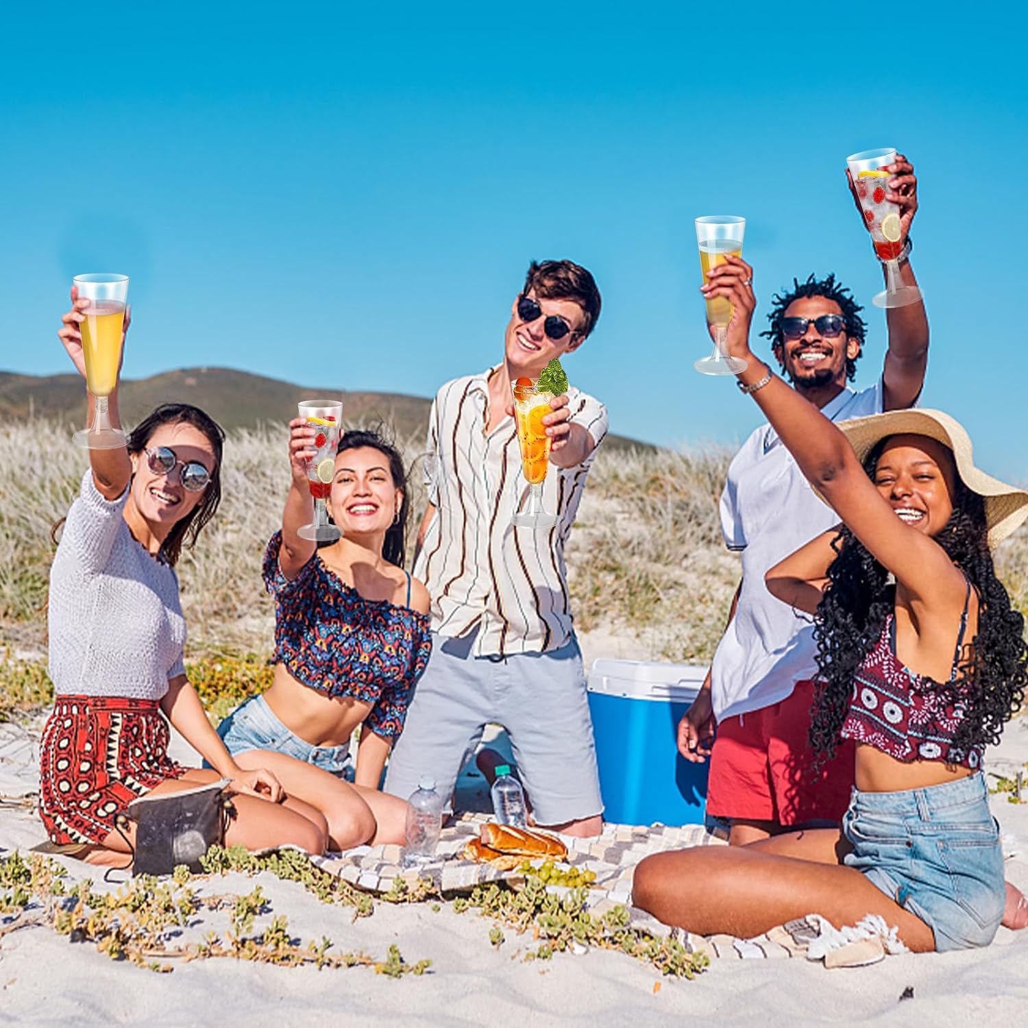 Thumbnail 4 de SUREHOME Disposable Champagne Flutes 40 🥂