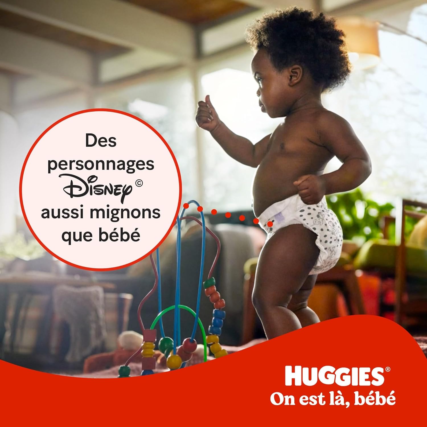 Thumbnail 3 de Huggies Little Movers Pañales Disney Talla 4, 150 Pzs 🐾