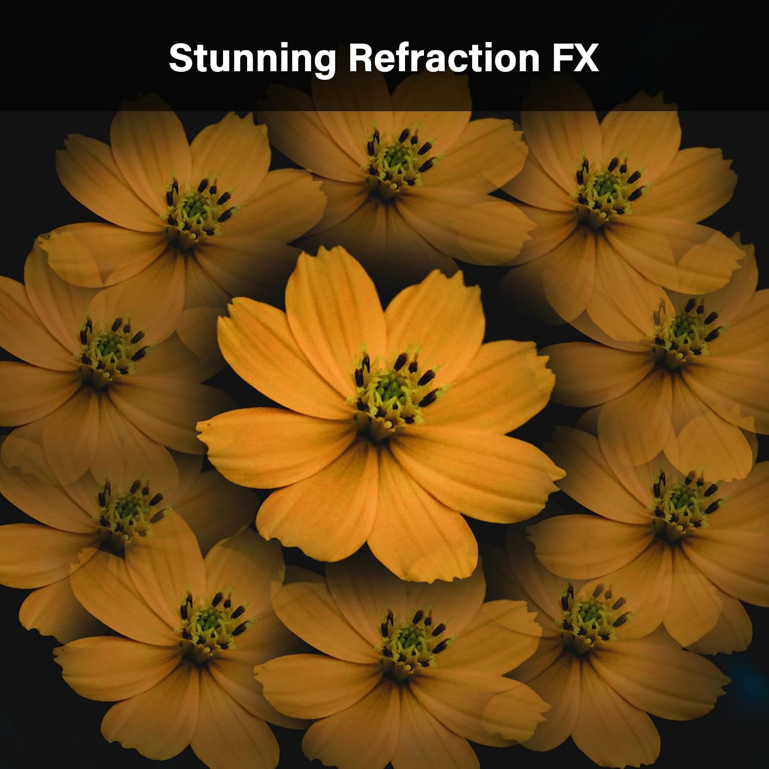 Thumbnail 3 de Walking Way Kaleidoscope Prism Lens Filter 77mm – Optical Glass Special Effect