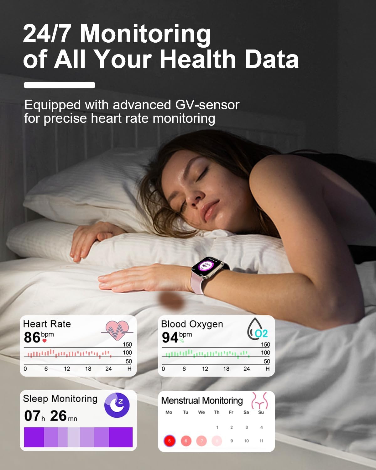 Detalle 2 de Smart Watch 2.01" HD Fitness Tracker