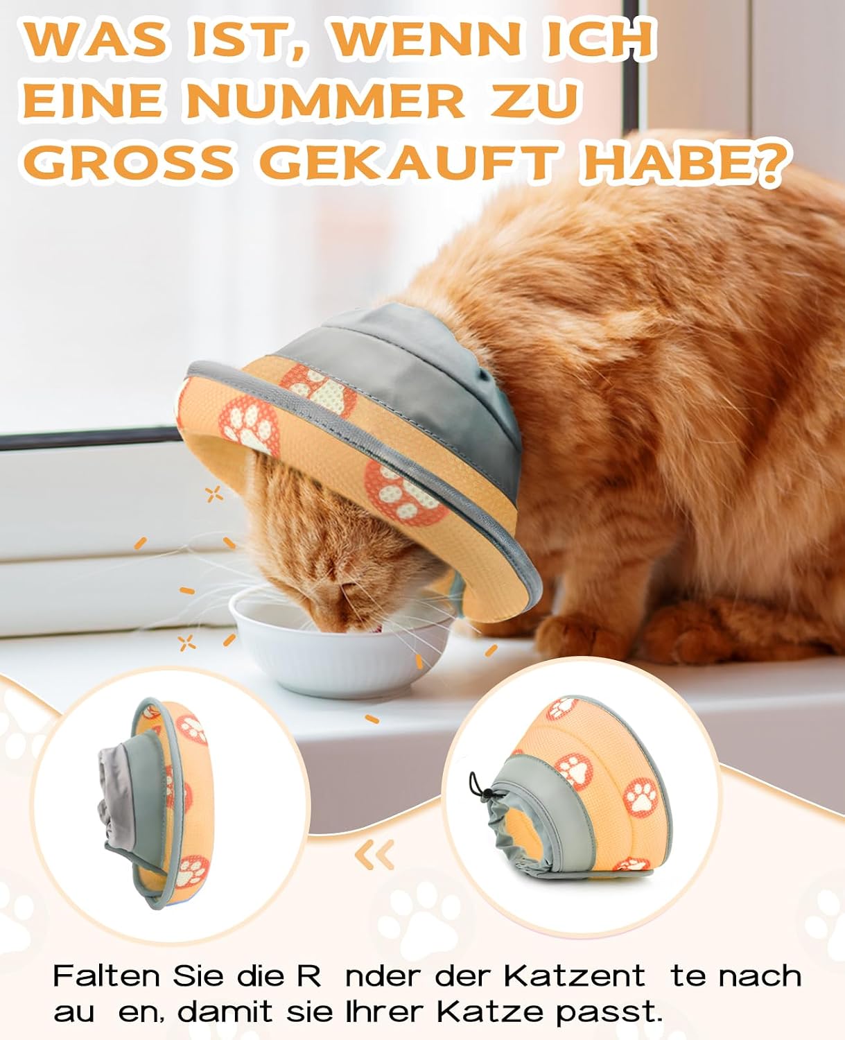 Thumbnail 2 de Supet Halskrause Katze M Orange