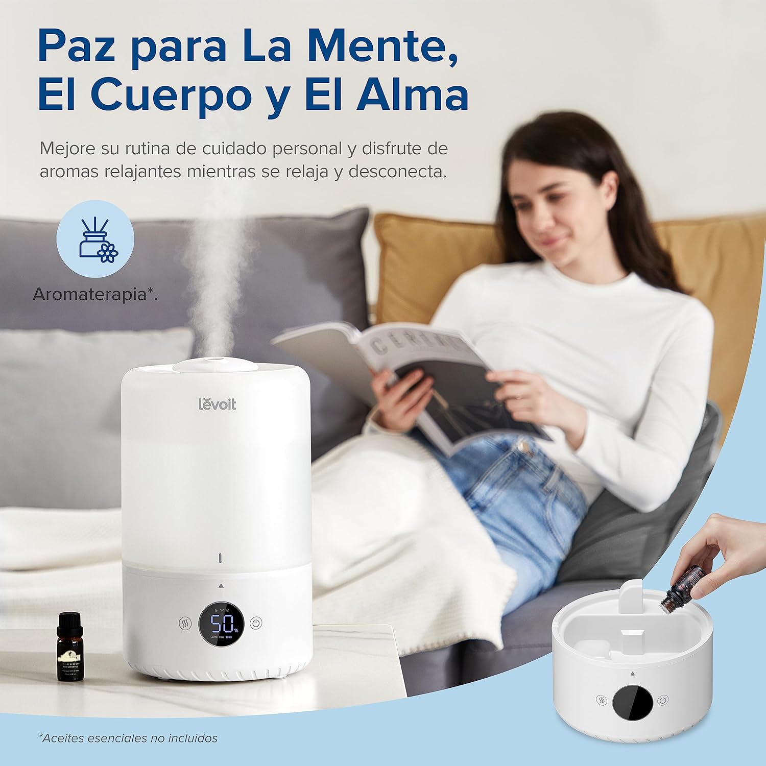 Thumbnail 4 de LEVOIT Humidificador Inteligente 3L Niebla Fría