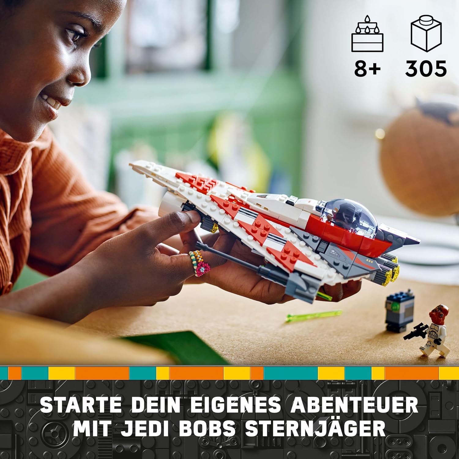 Thumbnail 1 de LEGO Star Wars Jedi Bobs Sternjäger (75388) – Bauspielzeug für Fans ab 8 Jahren
