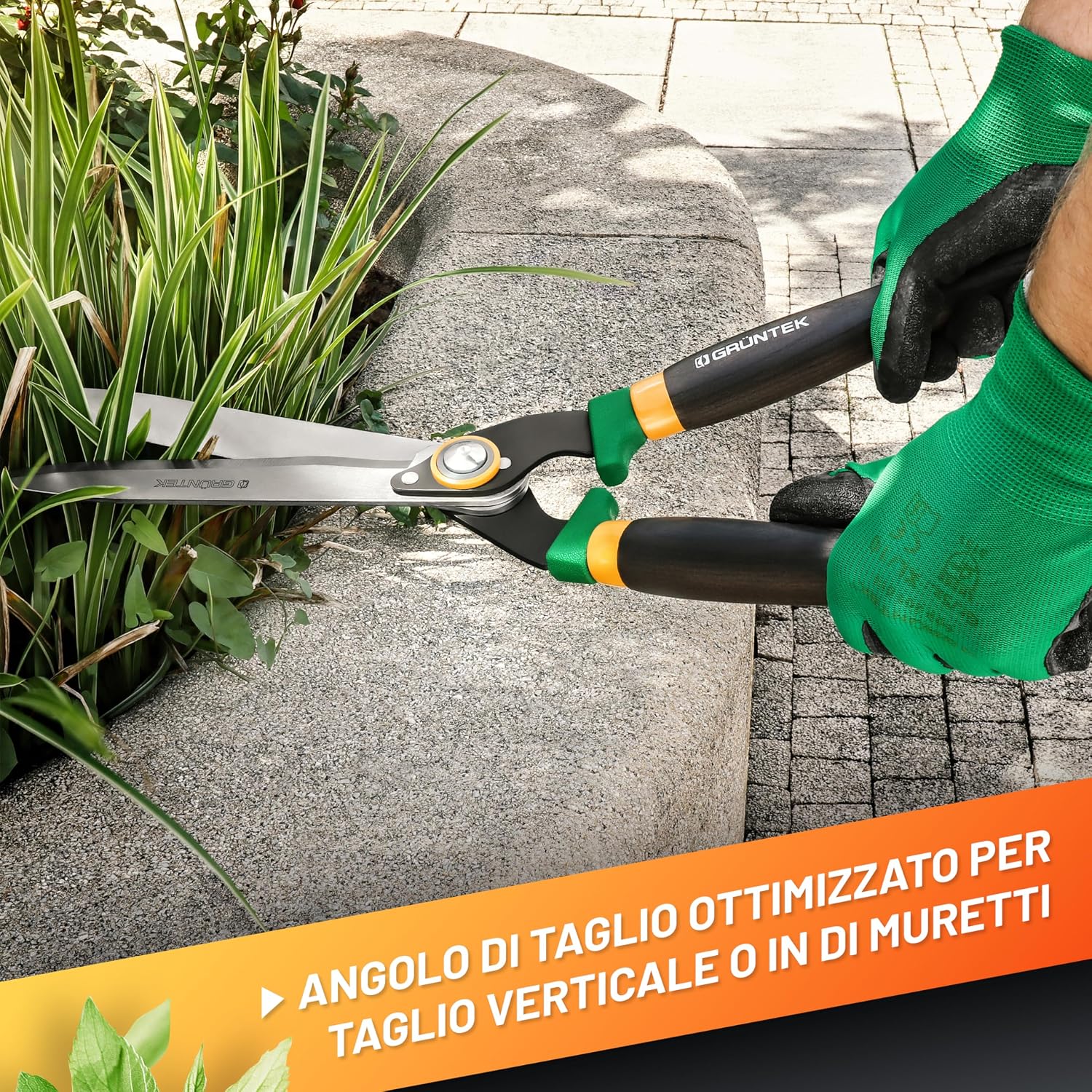 Detalle 2 de GRÜNTEK Cesoia per Siepi 54 cm