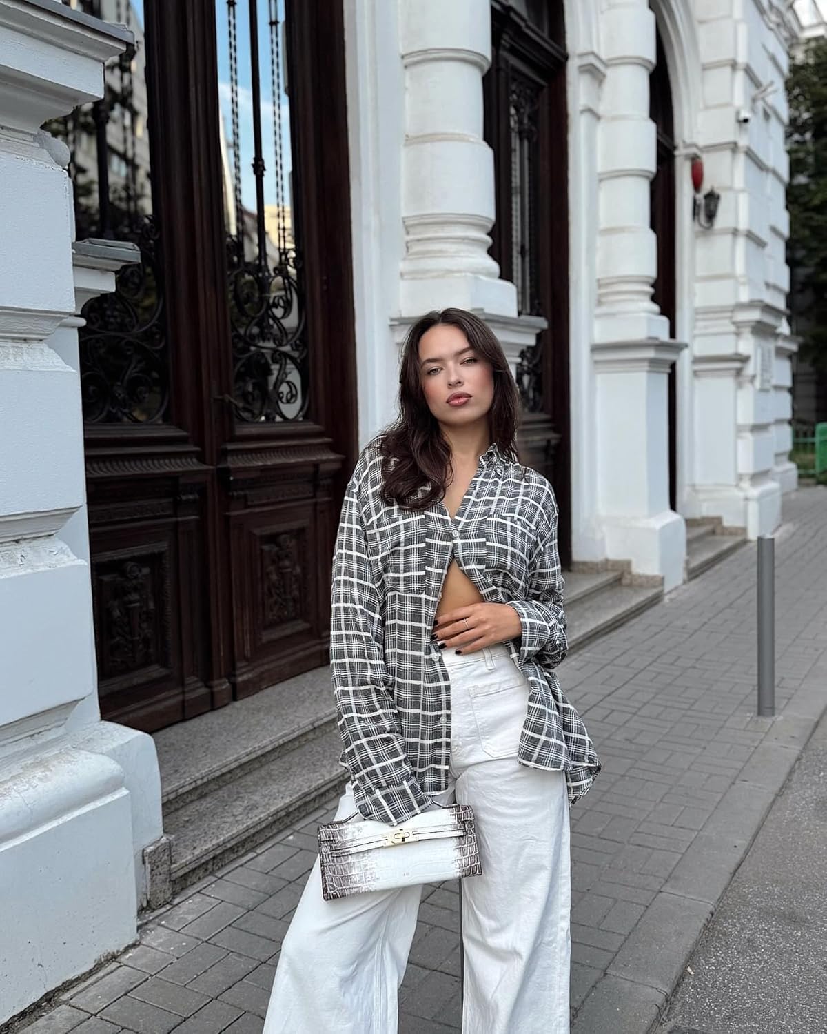 Detalle de JW PEI Bria Borsa a Mano Da Donna: stile vegan e praticità