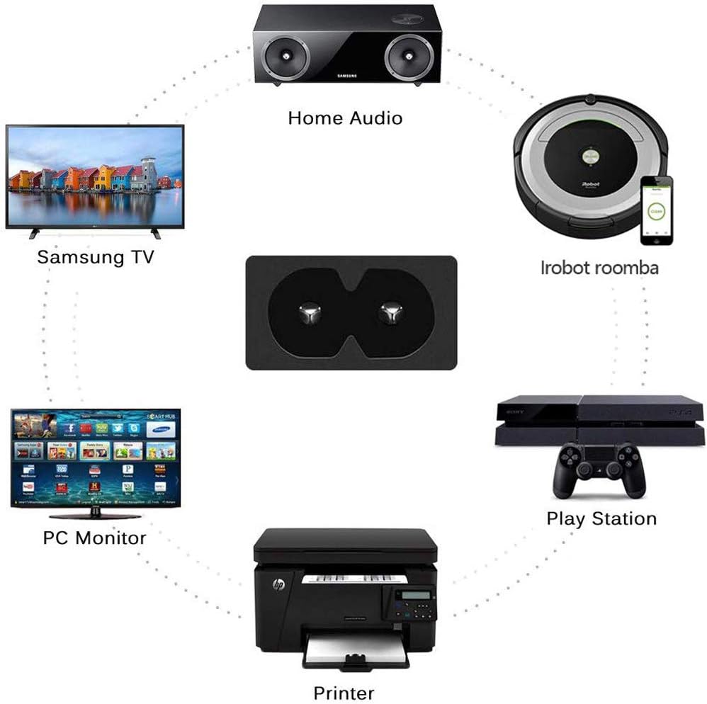 Thumbnail 6 de 3M Figure 8 Power Lead 3m for TVs