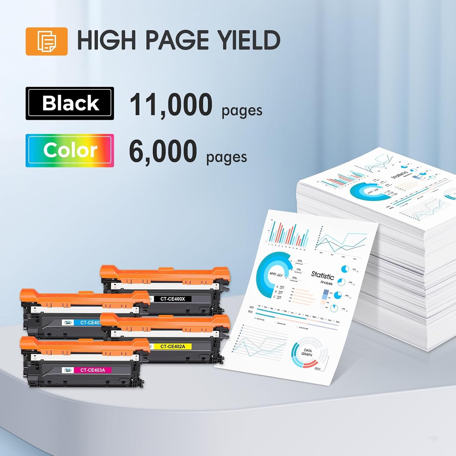 Detalle de Cool Toner Compatible Toner Cartridge Set 507X
