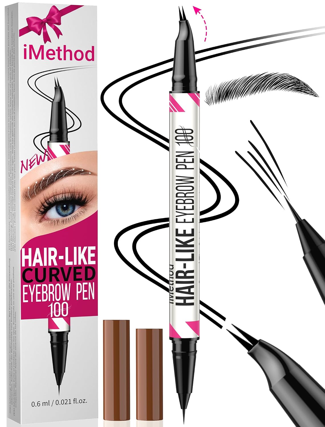 Detalle de iMethod Eyebrow Pen Black