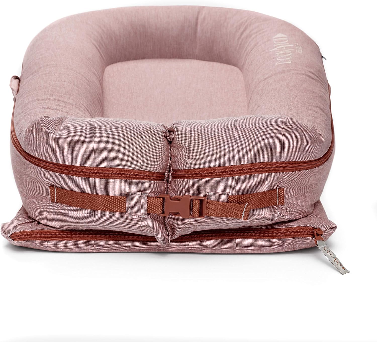 Detalle de DockATot Deluxe+ Dock - Ginger Chambray