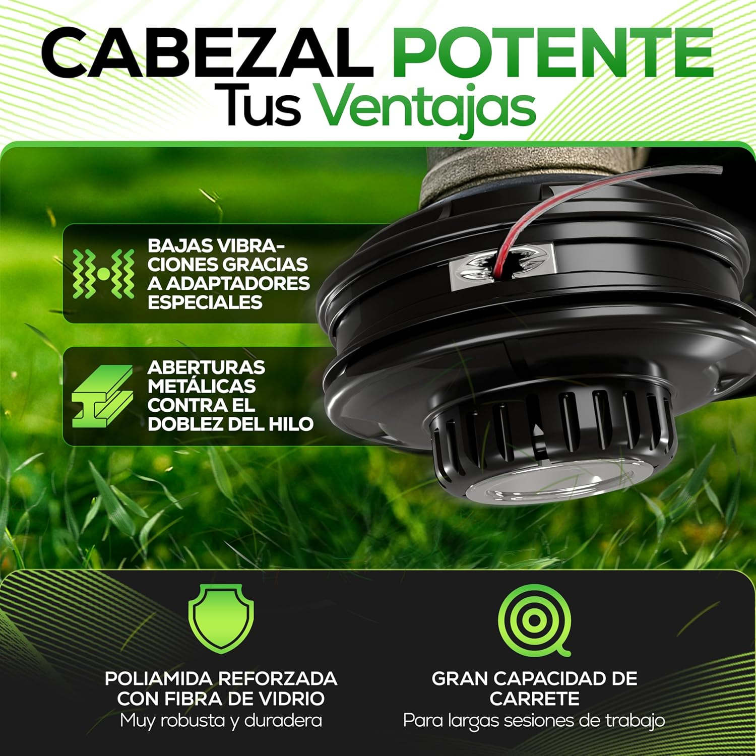 Thumbnail 6 de Heckenpracht Cabezal Tap & Go para desbrozadora