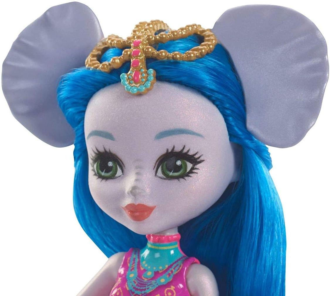 Detalle de Enchantimals FKY73 Ekaterina Elephant & Antic Doll and Elephant Playset with Removable Skirt