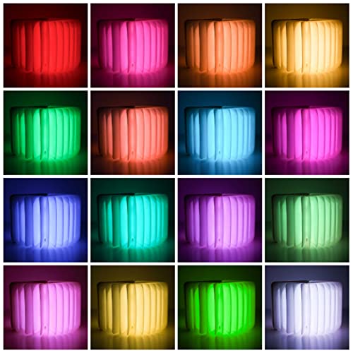 Thumbnail 4 de BONNYCO Lampada Libro LED Pieghevole in Legno 16 Colori con Telecomando e Timer