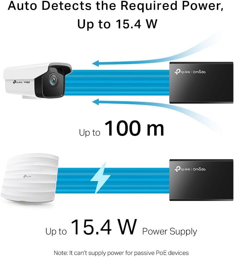 Thumbnail 4 de TP-Link PoE150S PoE Injector 2 porte Gigabit